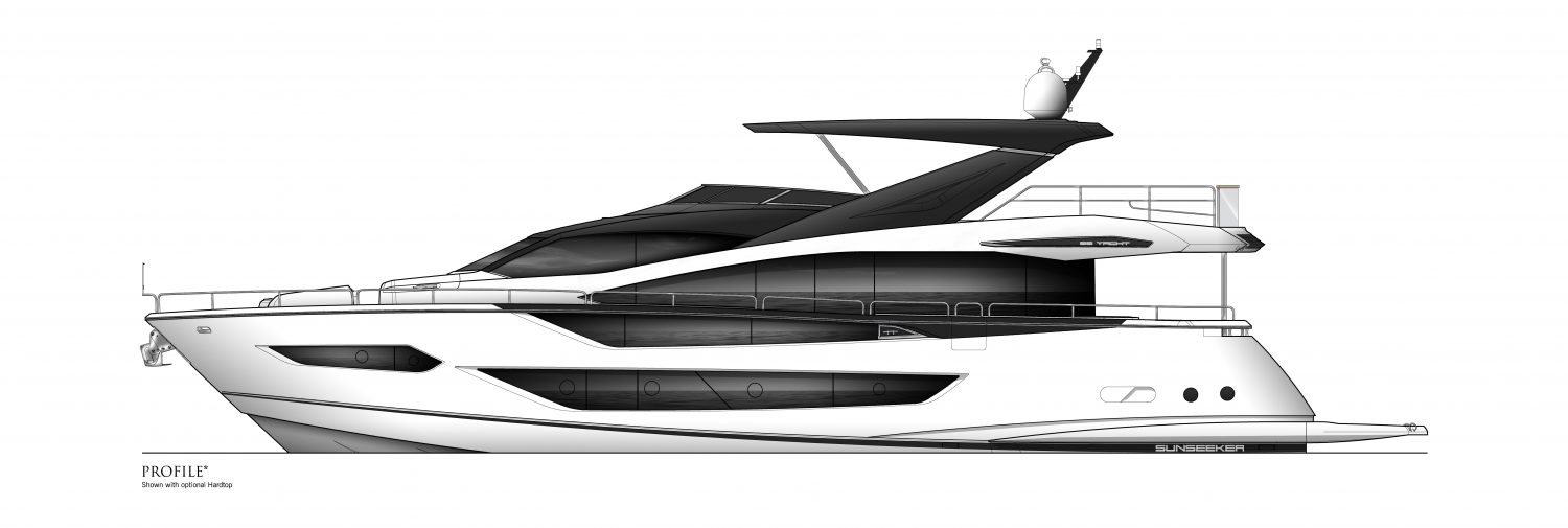 英国Sunseeker豪华游艇 88 Yacht