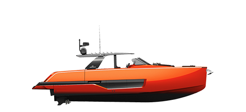 意大利Cranchi带舱巡洋舰 A44 Luxury Tender / Project 2021