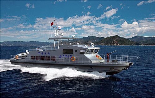 湖南宝达工作船 25米海关巡逻艇