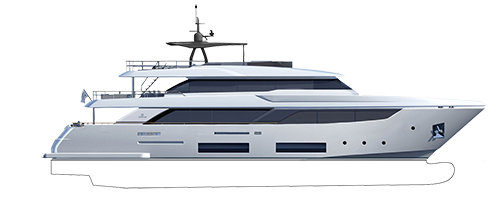 意大利Custom Line豪华游艇 CUSTOM LINE NAVETTA 33