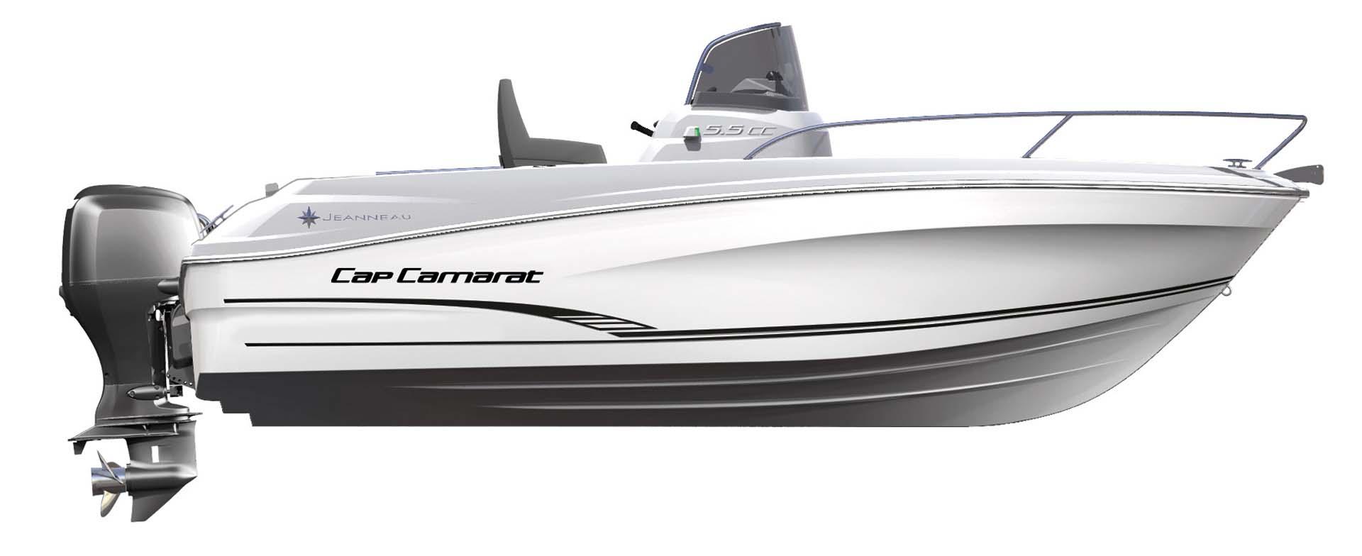 法国Jeanneau中控台快艇 Cap Camarat 5.5 CC