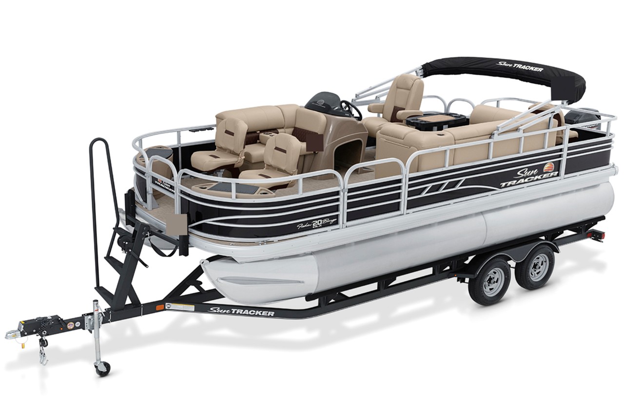 美国sun_tracker浮筒船 FISHIN BARGE 20 DLX
