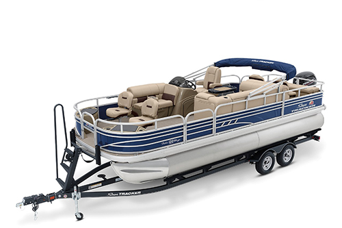 美国sun_tracker浮筒船 FISHIN BARGE 22 DLX