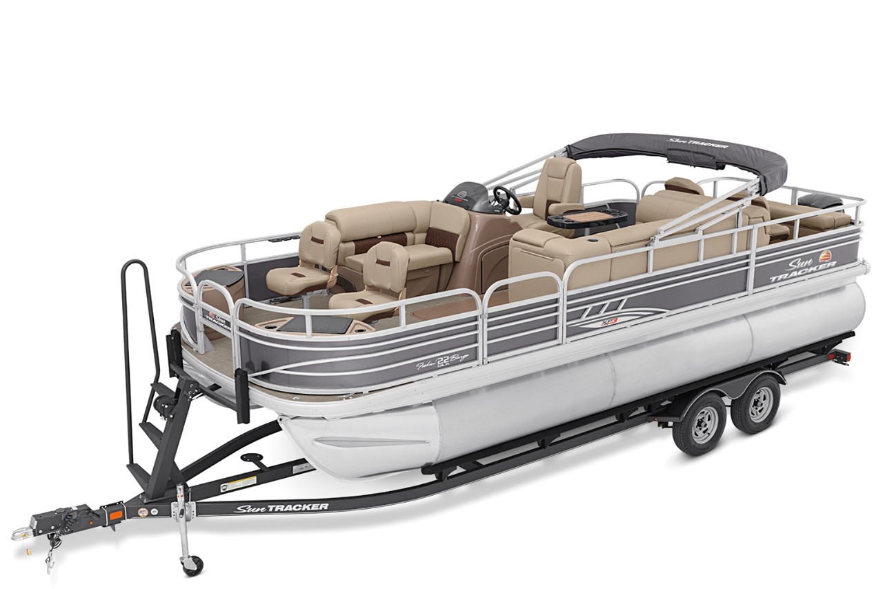 美国sun_tracker浮筒船 FISHIN BARGE 22 XP3