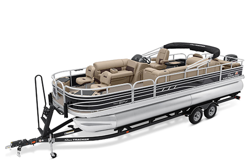 美国sun_tracker浮筒船 FISHIN BARGE 24 DLX