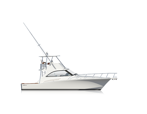 美国Hatteras钓鱼艇 GT45X FLYBRIDGE