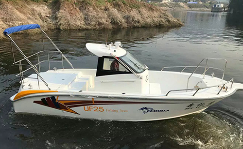 重庆京穗海湾船 JS-UF25钓鱼艇渔船