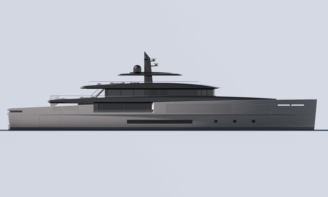 意大利Perini Navi超级游艇 M/Y 55m HERITAGE