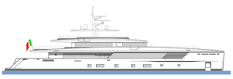 意大利Perini Navi超级游艇 M/Y 56m VOYAGER LOW PROFILE