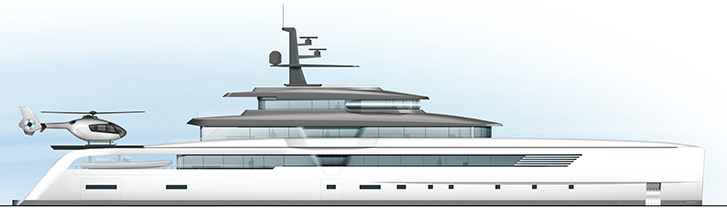 意大利Perini Navi超级游艇 M/Y 66m VOYAGER HIGH PROFILE