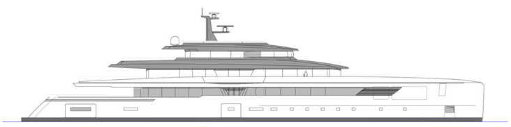 意大利Perini Navi超级游艇 M/Y 66m VOYAGER LOW PROFILE