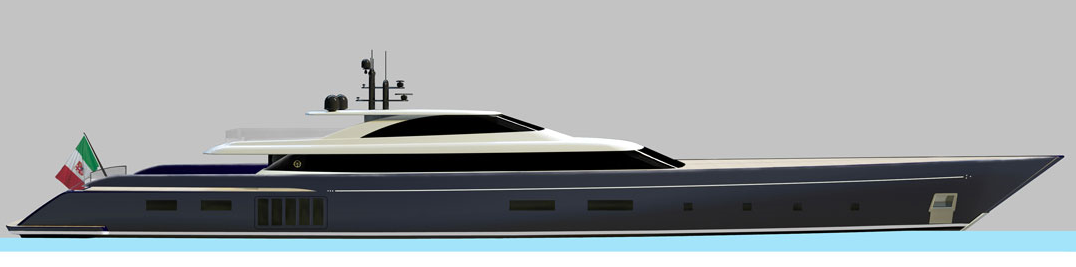 意大利Perini Navi超级游艇 M/Y 73m ARGONAUT