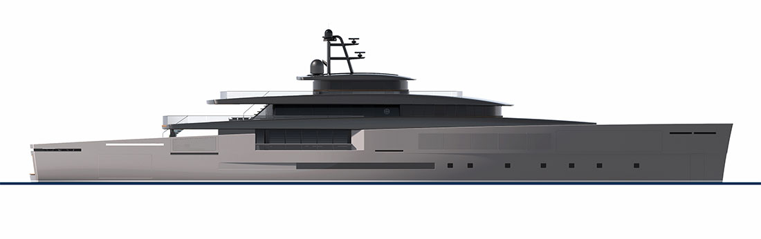 意大利Perini Navi超级游艇 M/Y 75m HERITAGE