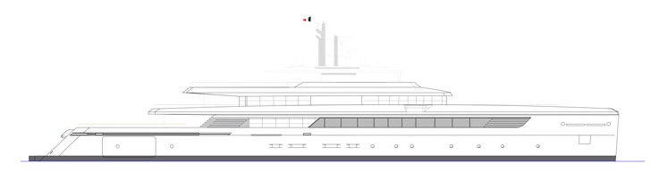 意大利Perini Navi超级游艇 M/Y 76m VOYAGER HIGH PROFILE