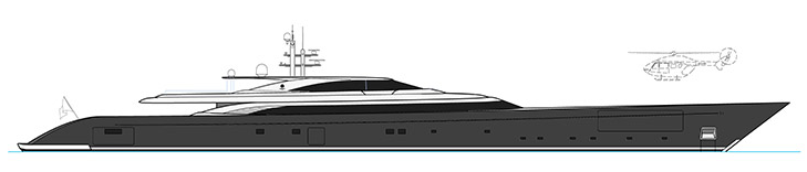 意大利Perini Navi超级游艇 M/Y 93m ARGONAUT