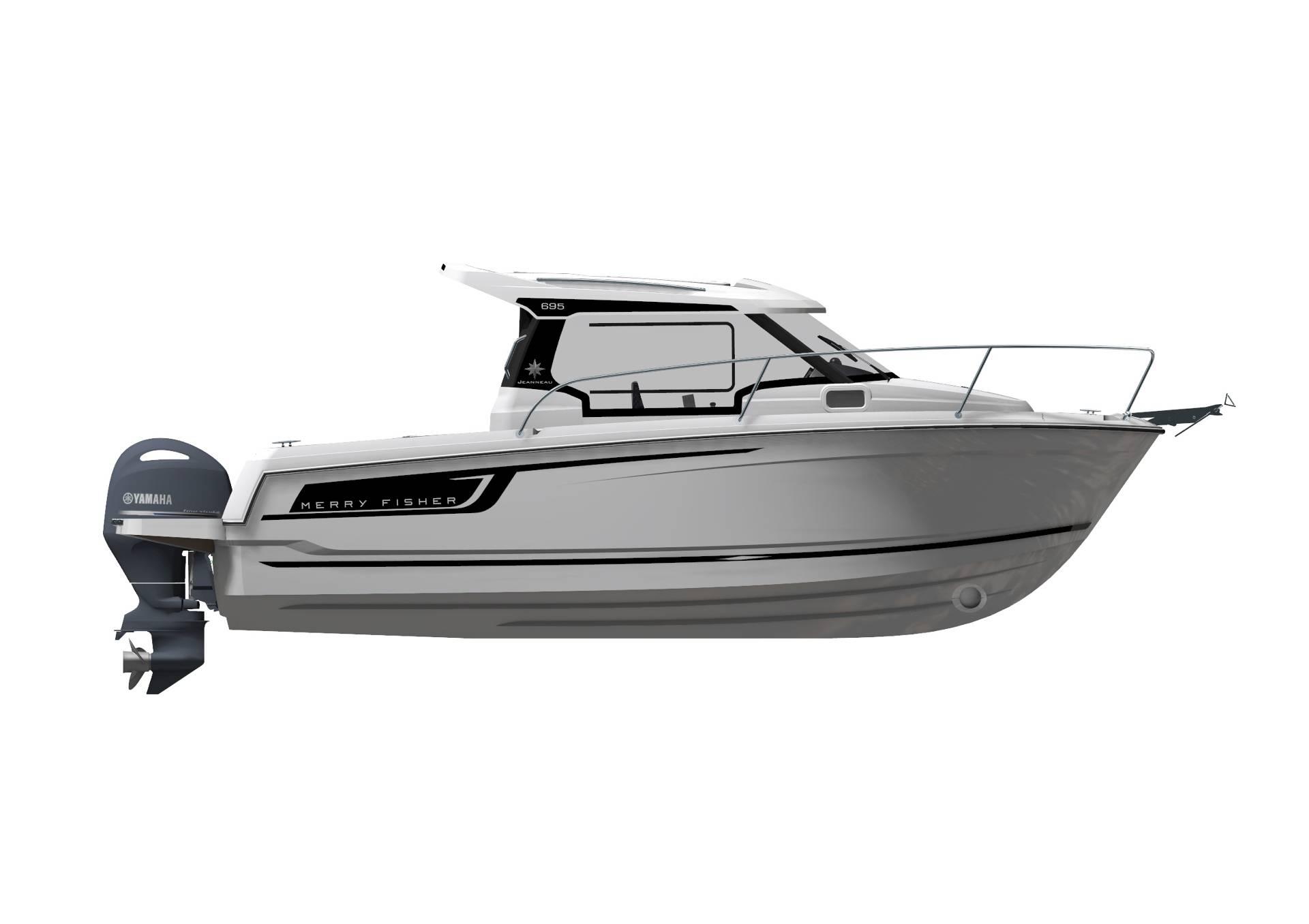 法国Jeanneau钓鱼艇 Merry Fisher 695 Série 2
