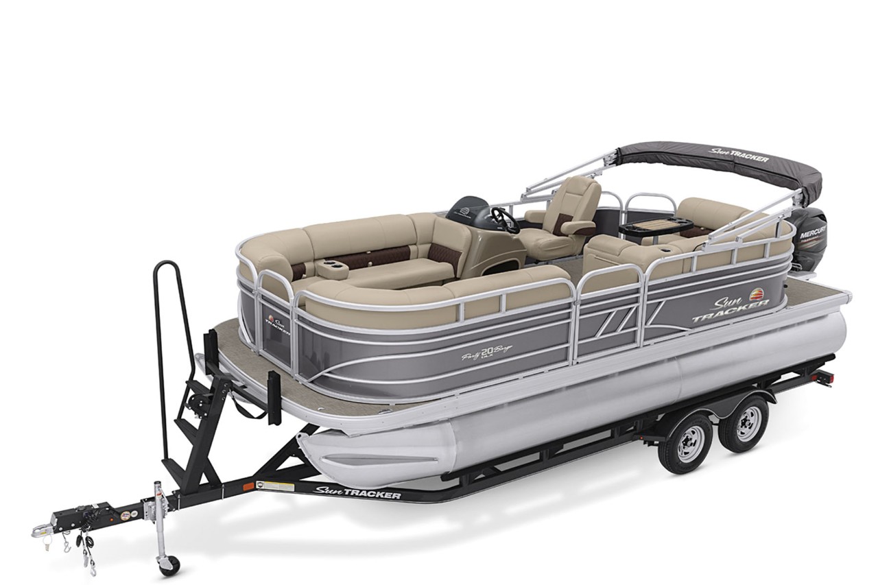 美国sun_tracker浮筒船 PARTY BARGE 20 DLX