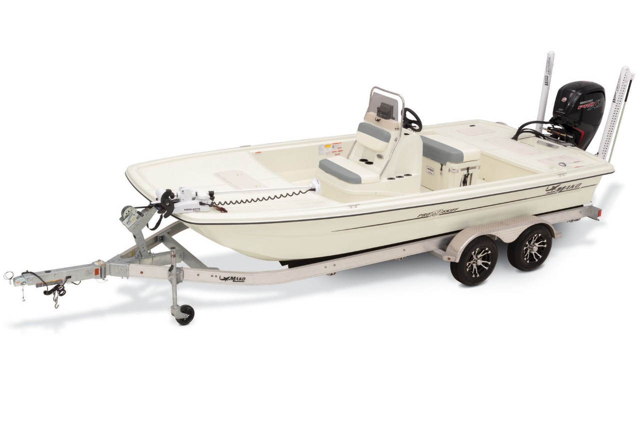 美国mako海湾船 PRO SKIFF 19 CC GUIDE PKG.