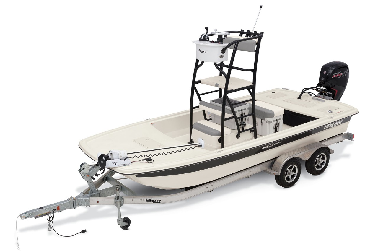 美国mako海湾船 PRO SKIFF 19 TOP DRIVE