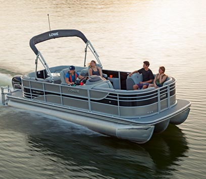 美国loweboats浮筒船 Retreat 230 WT