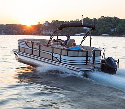 美国loweboats浮筒船 Retreat 250 WT