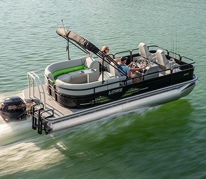美国loweboats浮筒船 SF212 Walk Thru