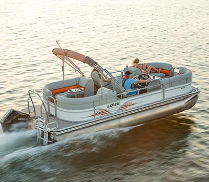 美国loweboats浮筒船 SS230 Walk Thru