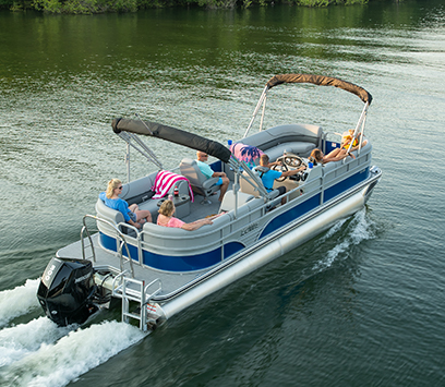 美国loweboats浮筒船 SS250 Walk Thru