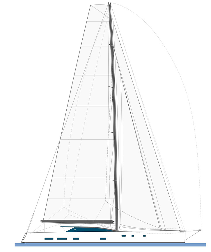 意大利Perini Navi豪华游艇 S/Y 42m E-VOLUTION GTS