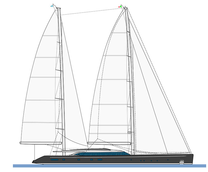 意大利Perini Navi超级游艇 S/Y 64m CLASSIC