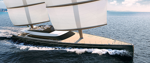 意大利Perini Navi超级游艇 S/Y 64m FALCON RIG