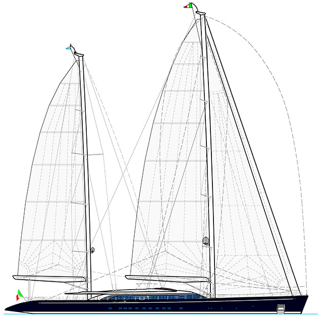 意大利Perini Navi超级游艇 S/Y 72m CLASSIC