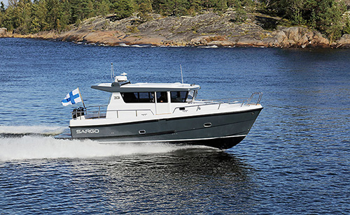 芬兰SARGO带舱巡洋舰 Sargo 33 Explorer