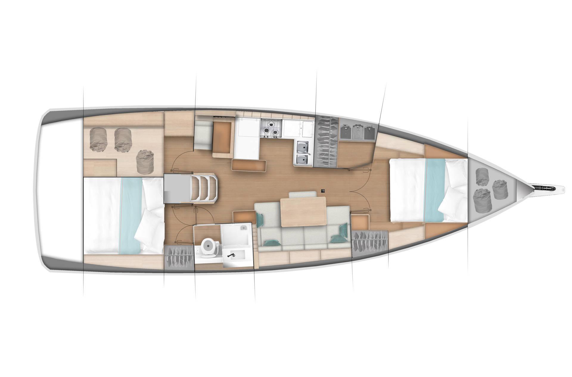 法国Jeanneau帆船 Sun Odyssey 440