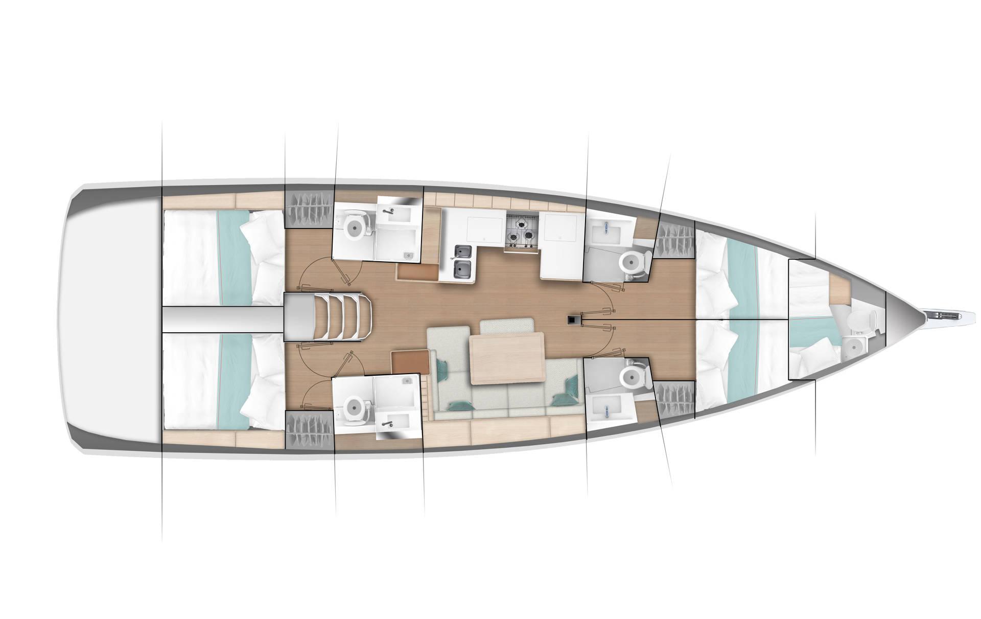 法国Jeanneau帆船 Sun Odyssey 490