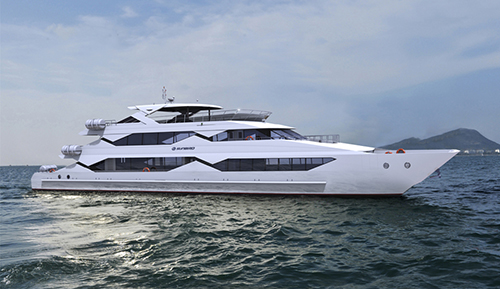湖南Sunbird游艇 46米双体-GB游览船的技术与支持