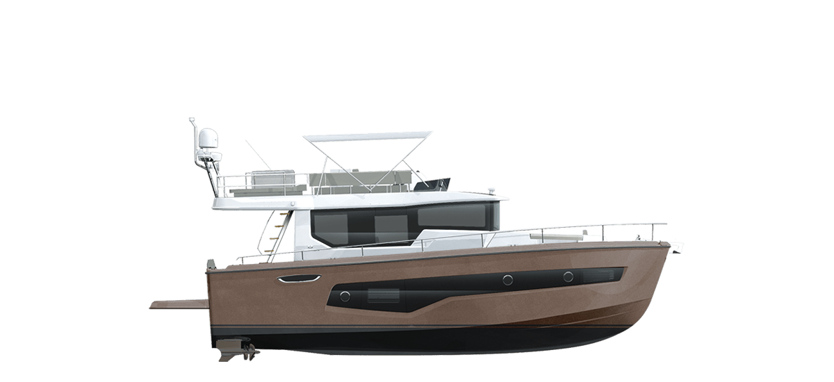 意大利Cranchi拖网渔船 T43 Trawler