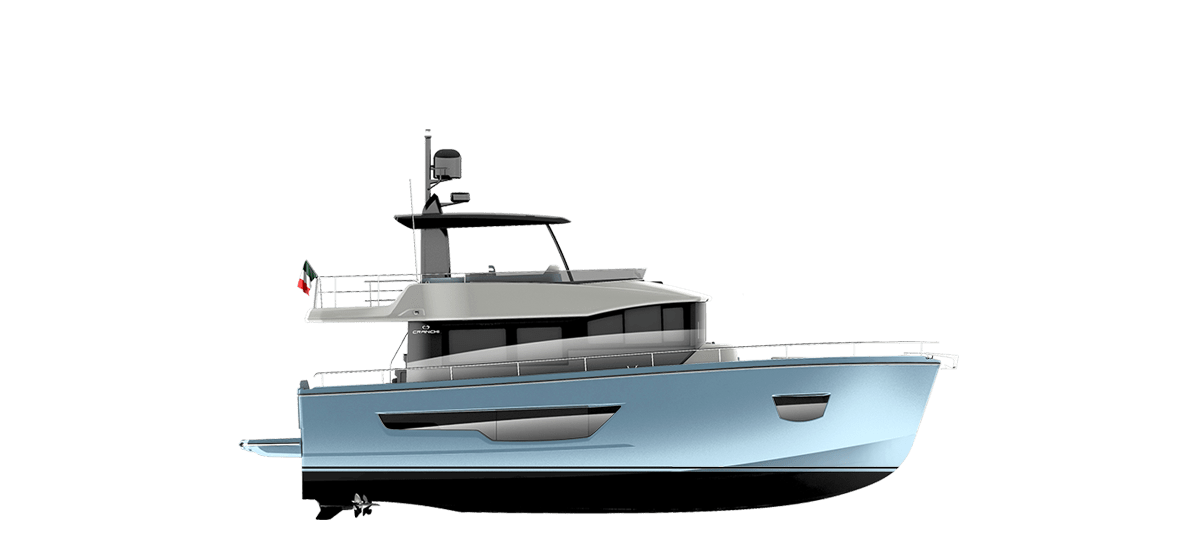 意大利Cranchi拖网渔船 T55 Trawler
